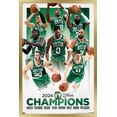 thumbnail image 1 of NBA Boston Celtics - 2024 NBA Finals Champions Wall Poster, 14.725" x 22.375" Framed, 1 of 5