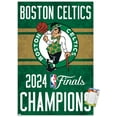 thumbnail image 1 of NBA Boston Celtics - 2024 NBA Finals Team Logo Wall Poster, 22.375" x 34", 1 of 5