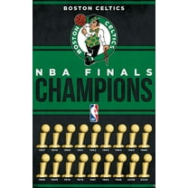 NBA Boston Celtics - Champions 24 Wall Poster, 22.375" x 34"