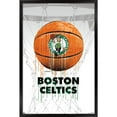 thumbnail image 1 of NBA Boston Celtics - Drip Ball 20 Wall Poster, 22.375" x 34", Framed, 1 of 3