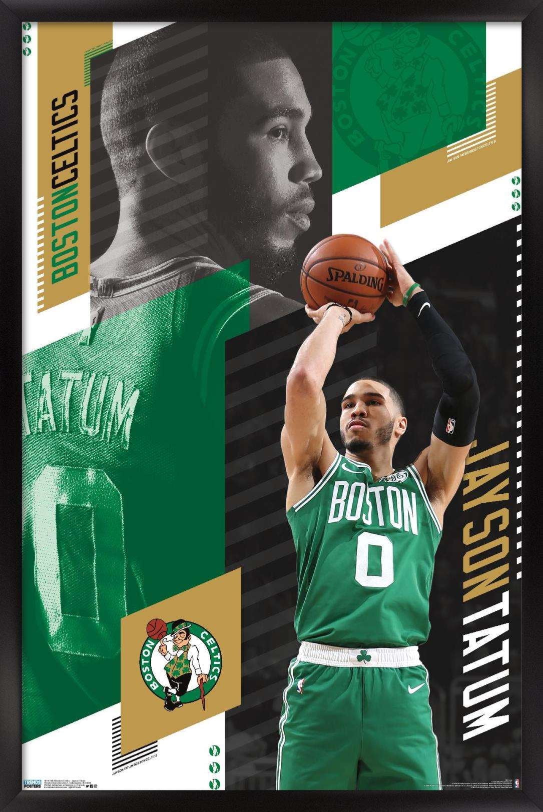 NBA Boston Celtics Jayson Tatum 19 Wall Poster 22.375 x 34 Walmart
