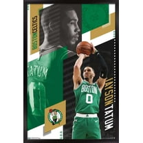 NBA Boston Celtics - Jayson Tatum 19 Wall Poster, 22.375" x 34" Framed