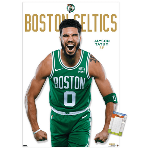 NBA Boston Celtics - Jayson Tatum Feature Series 23 Wall Poster, 22.375" x 34"
