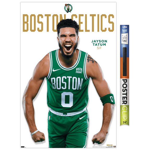 NBA Boston Celtics - Jayson Tatum Feature Series 23 Wall Poster, 22.375" x 34"
