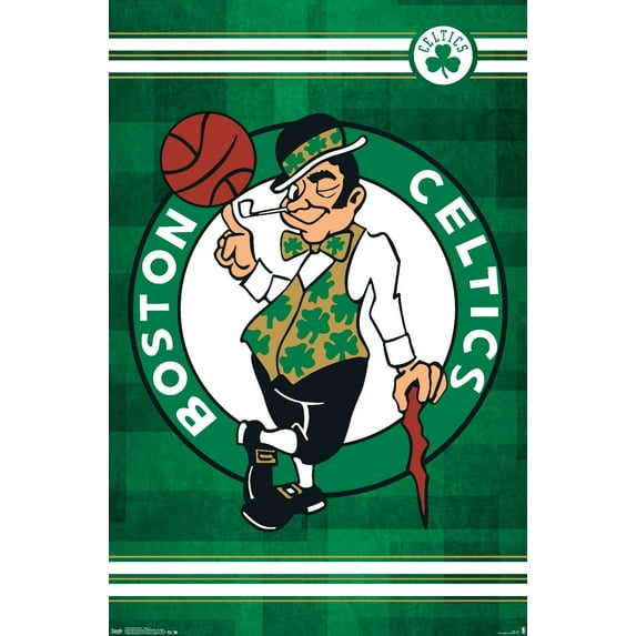 NBA Boston Celtics - Logo 14 Wall Poster, 14.725" x 22.375"