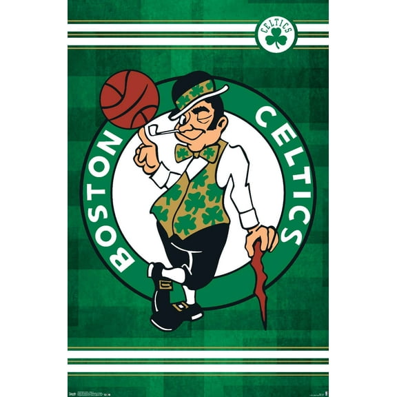 NBA Boston Celtics - Logo 14 Wall Poster, 14.725" x 22.375"
