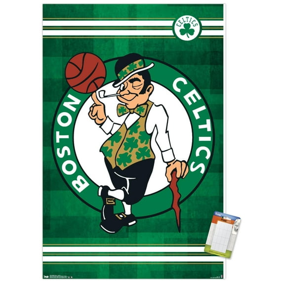 NBA Boston Celtics - Logo 14 Wall Poster, 22.375" x 34"