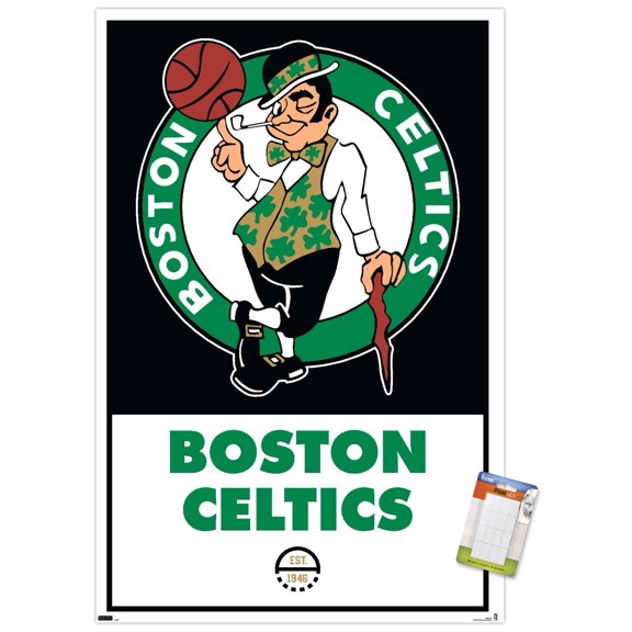 NBA Boston Celtics - Logo 21 Wall Poster, 14.725" x 22.375"