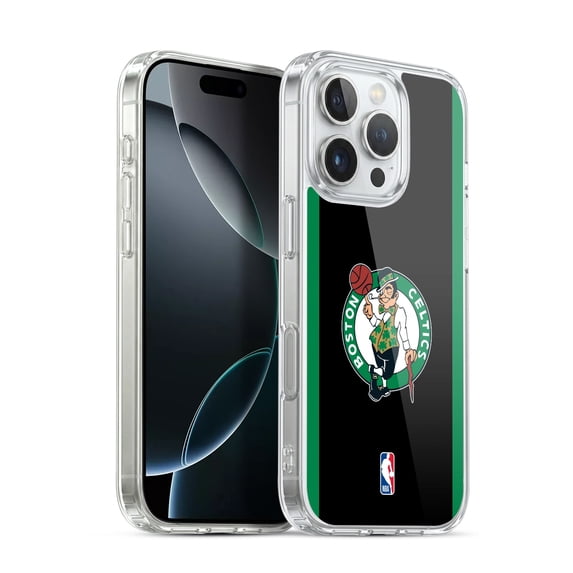 NBA Boston Celtics Logo Black Green Design Hybrid MagSafe Case for ...