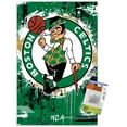 thumbnail image 1 of NBA Boston Celtics - Maximalist Logo 23 Wall Poster with Push Pins, 14.725" x 22.375", 1 of 4