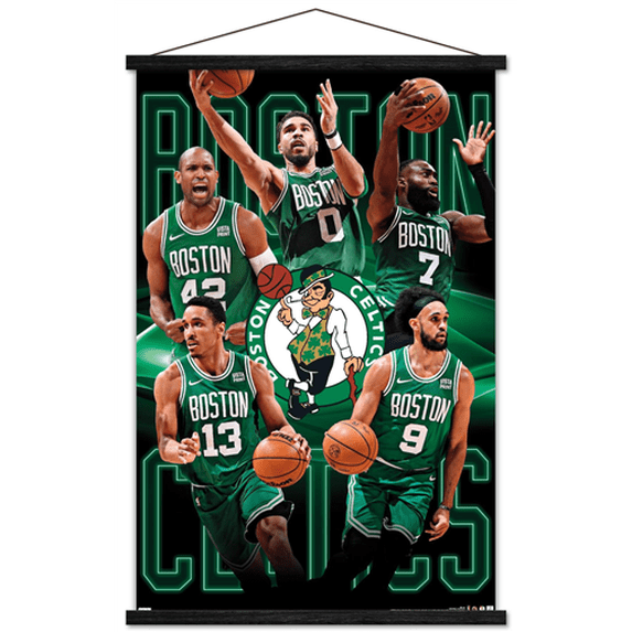 NBA Boston Celtics - Team 23 Wall Poster with Magnetic Frame, 22.375" x 34"