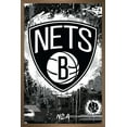 thumbnail image 1 of NBA Brooklyn Nets - Maximalist Logo 23 Wall Poster, 22.375" x 34" Framed, 1 of 5