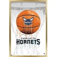 thumbnail image 1 of NBA Charlotte Hornets - Drip Basketball 21 Wall Poster, 22.375" x 34", Framed, 1 of 3