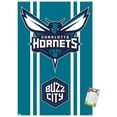 thumbnail image 1 of NBA Charlotte Hornets - Logo 20 Wall Poster, 22.375" x 34", 1 of 6