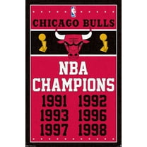 NBA Chicago Bulls - Champions 13 Wall Poster, 14.725" x 22.375"