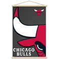 thumbnail image 1 of NBA Chicago Bulls - Logo 14 Wall Poster with Wooden Magnetic Frame, 22.375" x 34", 1 of 5