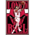 thumbnail image 1 of NBA Chicago Bulls - Lonzo Ball 22 Wall Poster, 14.725" x 22.375" Framed, 1 of 6