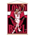 thumbnail image 1 of NBA Chicago Bulls - Lonzo Ball 22 Wall Poster with Magnetic Frame, 22.375" x 34", 1 of 6
