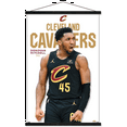 thumbnail image 1 of NBA Cleveland Cavaliers - Donovan Mitchell Feature Series 23 Wall Poster with Magnetic Frame, 22.375" x 34", 1 of 5
