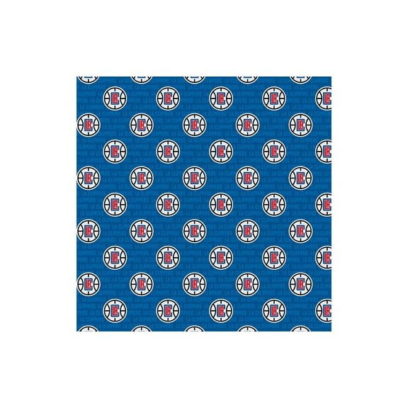 NBA Cotton Precut Los Angeles Clippers 2yd