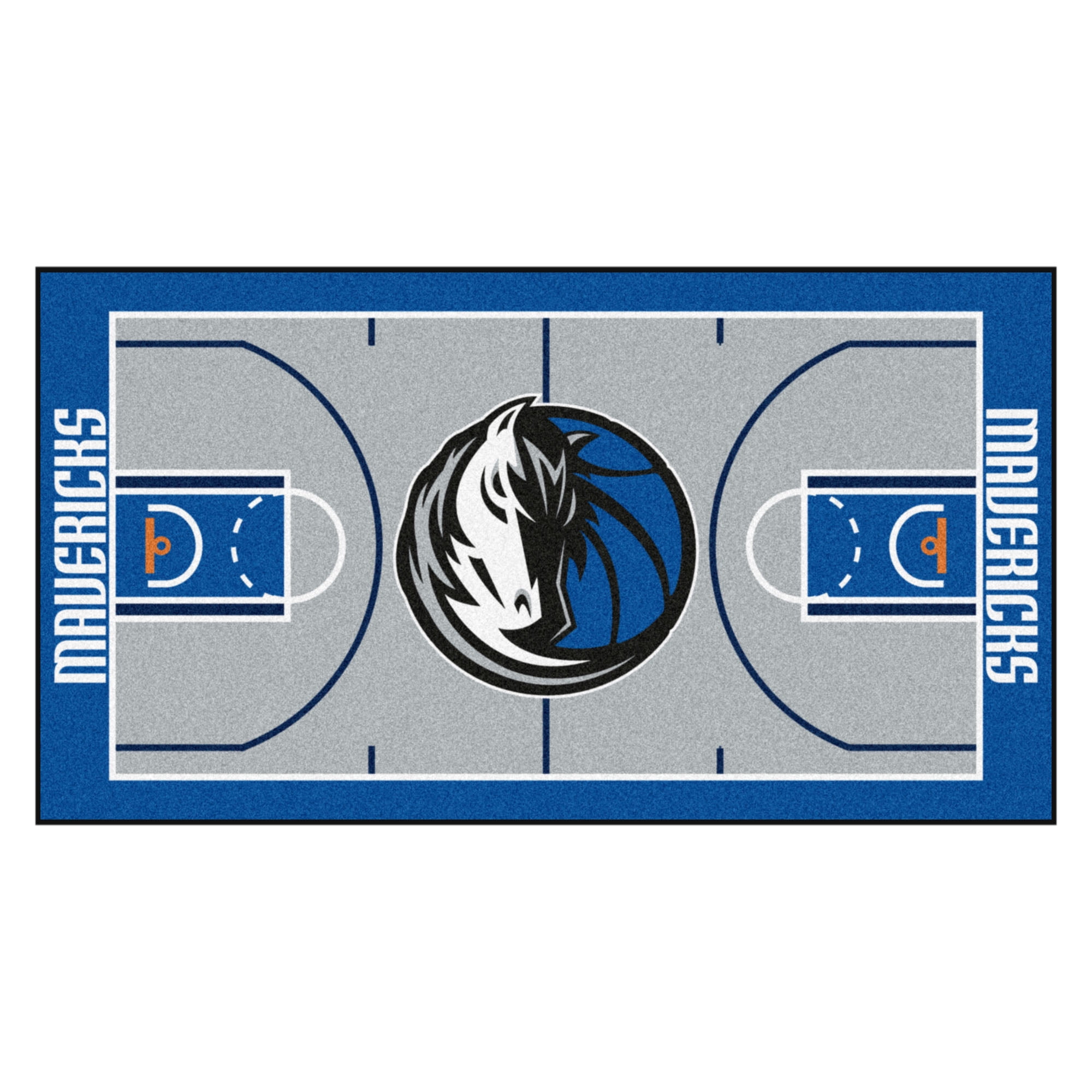 Dallas Mavericks NBA Court Large Runner