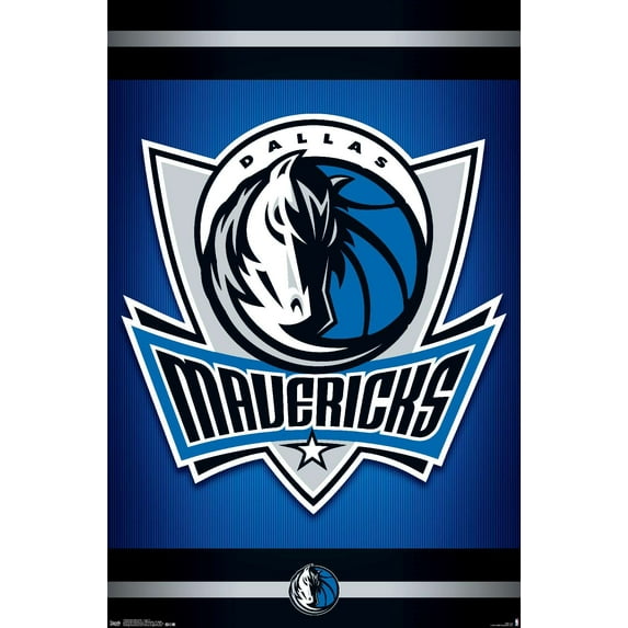 NBA Dallas Mavericks - Logo 14 Wall Poster, 14.725" x 22.375"