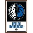 thumbnail image 1 of NBA Dallas Mavericks - Logo 21 Wall Poster, 14.725" x 22.375", Framed, 1 of 3