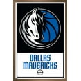 thumbnail image 1 of NBA Dallas Mavericks - Logo 21 Wall Poster, 22.375" x 34", Framed, 1 of 3