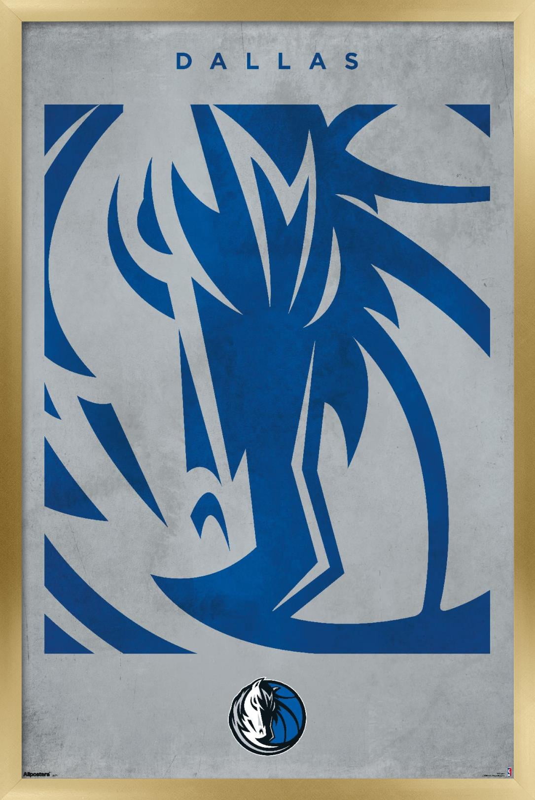 NBA Dallas Mavericks - Logo 25 Wall Poster, 14.725