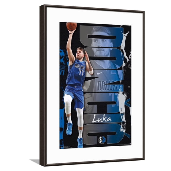 NBA Dallas Mavericks - Luka Doncic 19 Canvas Wall Poster, 14.725" x 22.375"