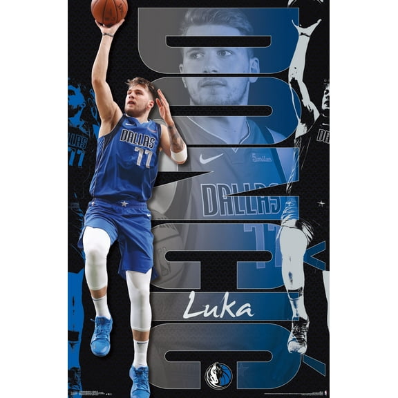 NBA Dallas Mavericks - Luka Doncic 19 Wall Poster, 22.375" x 34"