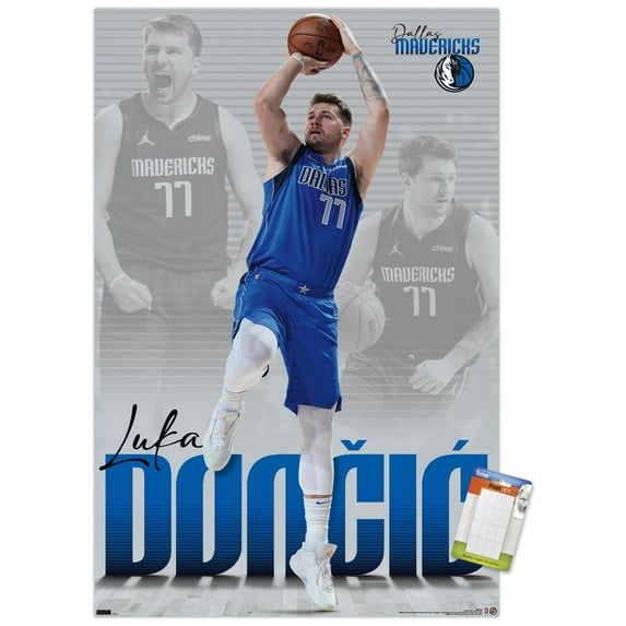 NBA Dallas Mavericks - Luka Doncic 22 Wall Poster, 22.375" x 34"