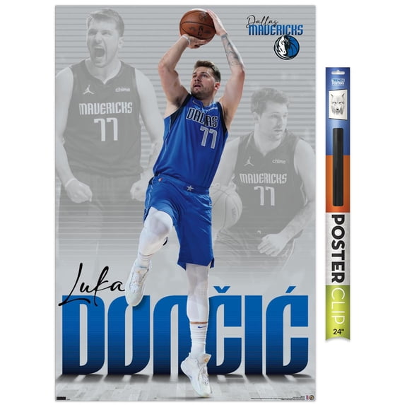NBA Dallas Mavericks - Luka Doncic 22 Wall Poster, 22.375" x 34"
