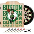 thumbnail image 1 of NBA Dart Cabinet Set with Darts and Board - City - Boston Celtics, 1 of 2