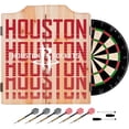 thumbnail image 1 of NBA Dart Cabinet Set with Darts and Board - City - Houston Rockets, 1 of 2