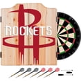 thumbnail image 1 of NBA Dart Cabinet Set with Darts and Board - Fade - Houston Rockets, 1 of 2