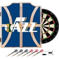 thumbnail image 1 of NBA Dart Cabinet Set with Darts and Board - Fade - Utah Jazz, 1 of 2