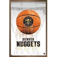 thumbnail image 1 of NBA Denver Nuggets - Drip Basketball 21 Wall Poster, 22.375" x 34", Framed, 1 of 3