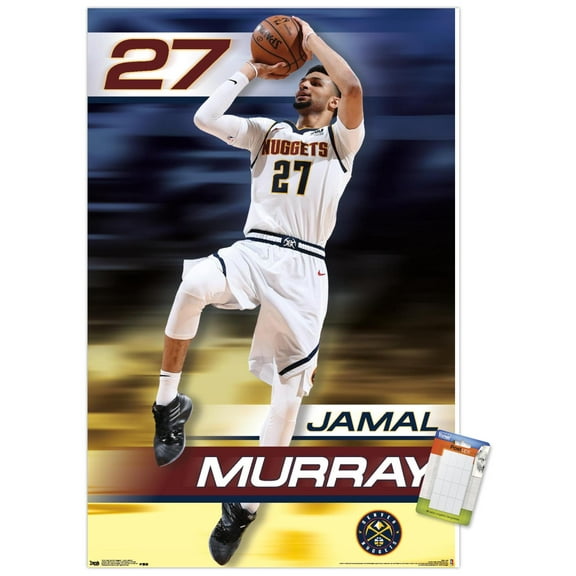 NBA Denver Nuggets - Jamal Murray 19 Wall Poster, 22.375" x 34"