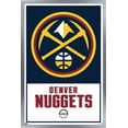 thumbnail image 1 of NBA Denver Nuggets - Logo 21 Wall Poster, 22.375" x 34", Framed, 1 of 3