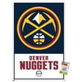 thumbnail image 1 of NBA Denver Nuggets - Logo 21 Wall Poster with Pushpins, 22.375" x 34", 1 of 6