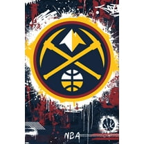 NBA Denver Nuggets - Maximalist Logo 23 Wall Poster, 22.375" x 34"