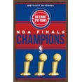 thumbnail image 1 of NBA Detroit Pistons - Champions 23 Wall Poster, 22.375" x 34" Framed, 1 of 5