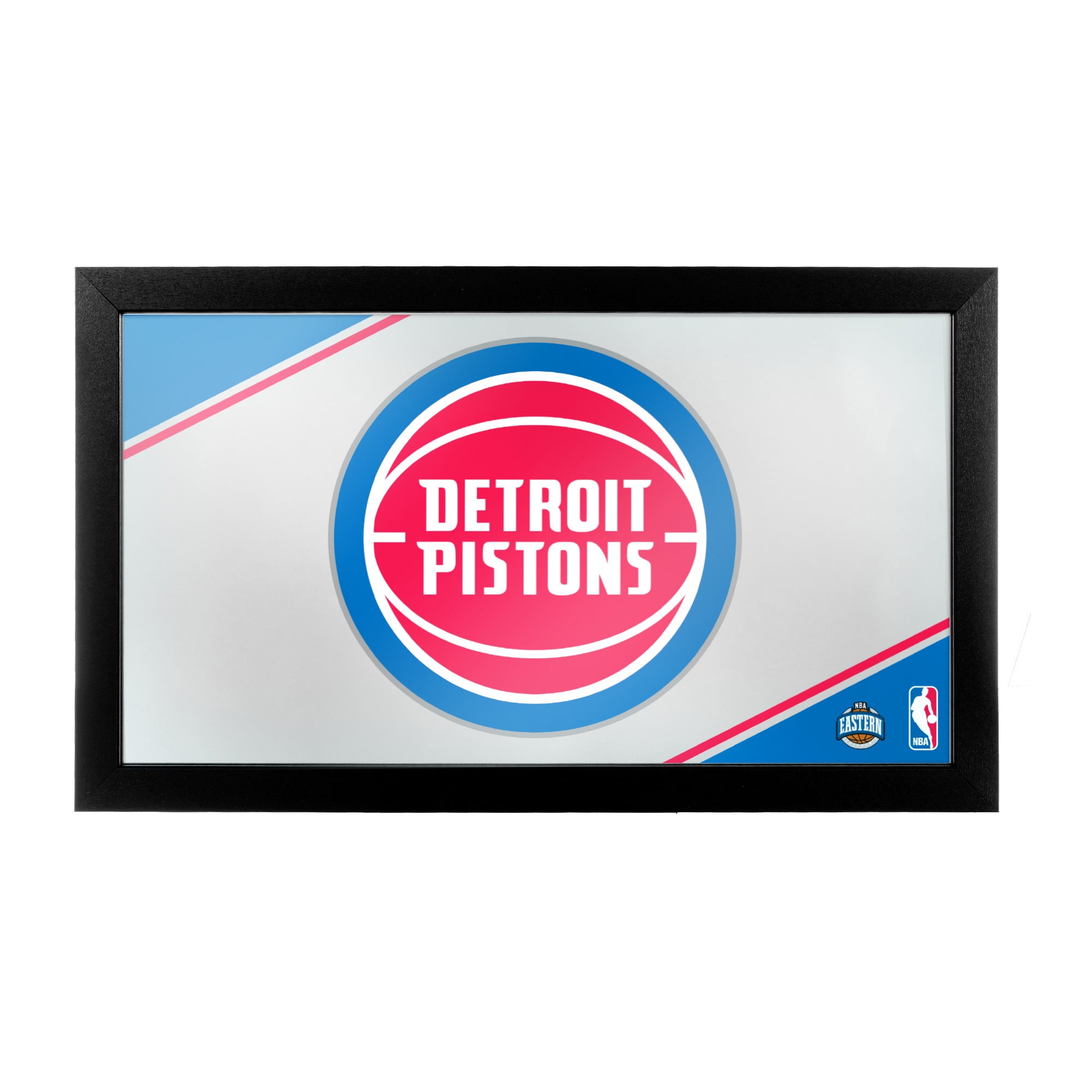 NBA Detroit Pistons Framed Logo Mirror