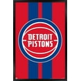 thumbnail image 1 of NBA Detroit Pistons - Logo 20 Wall Poster, 14.725" x 22.375", Framed, 1 of 5