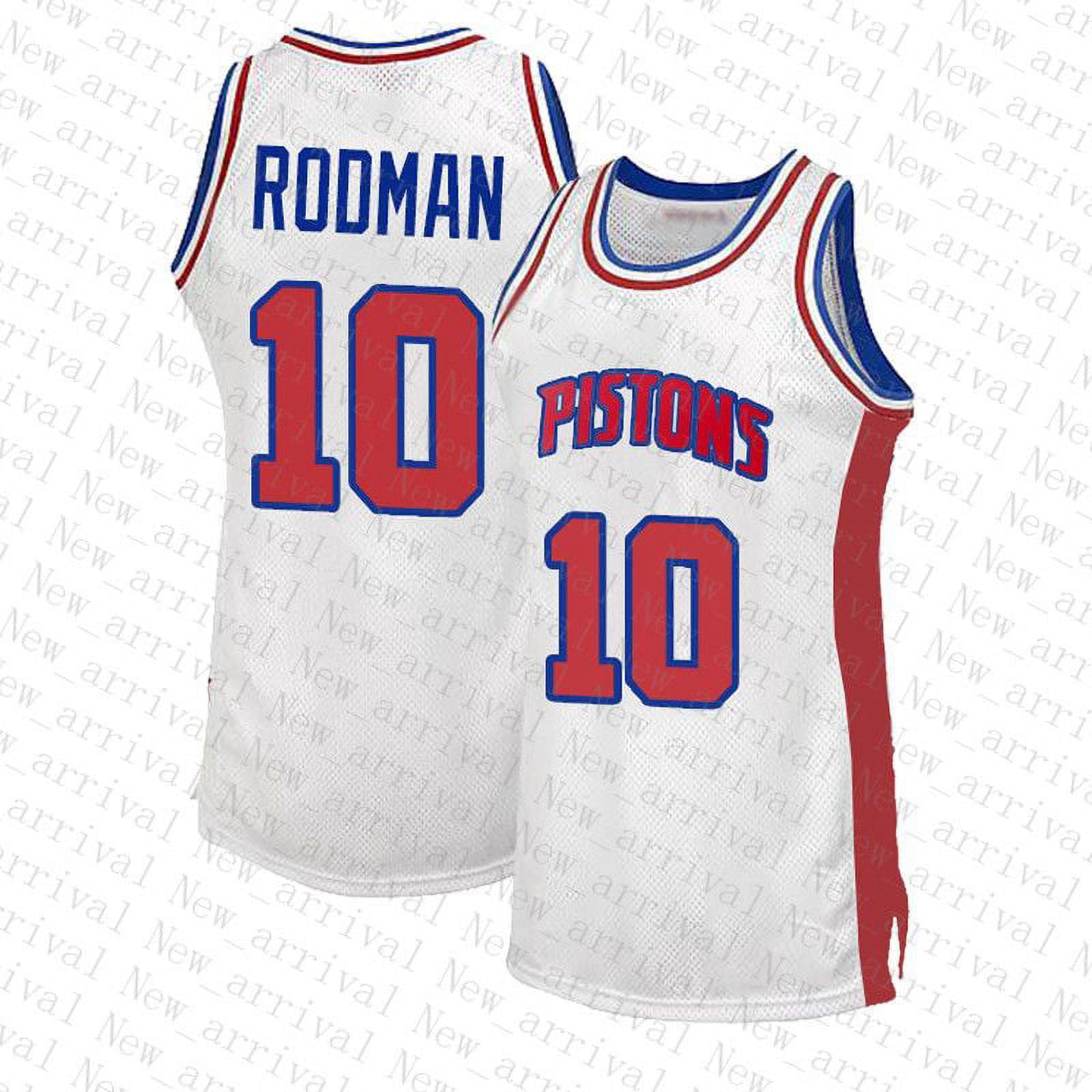 NBA_ Detroits Piston Basketball Jersey Denvers Nugget 27 15 2 33 11 10
