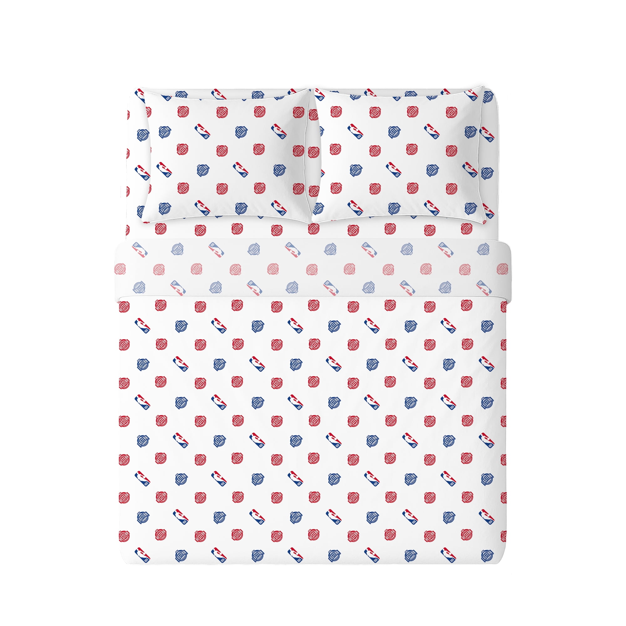 NBA Multi Team E W Split Full Sheet Set