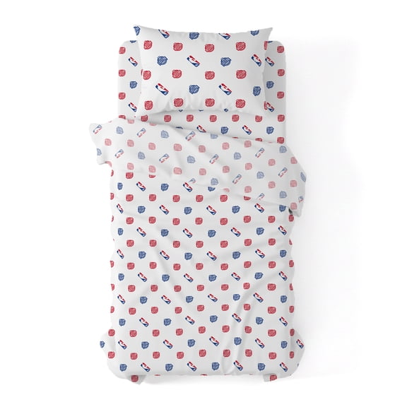 NBA Multi Team E W Split Twin Sheet Set