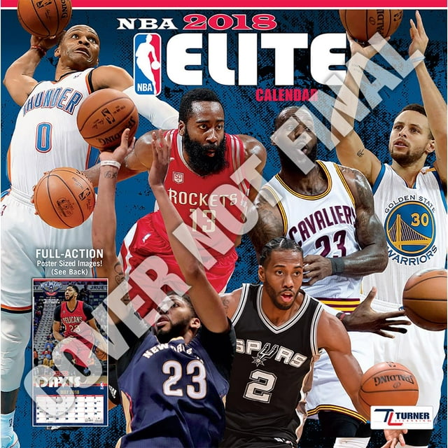 NBA Elite 2019 12x12 Wall Calendar (Other)