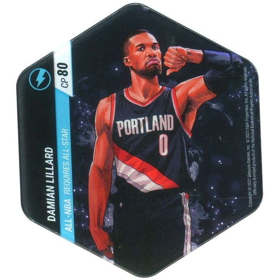 NBA FLEX 2022 Damian Lillard All-NBA Player Flexagon (Sequoia Games)